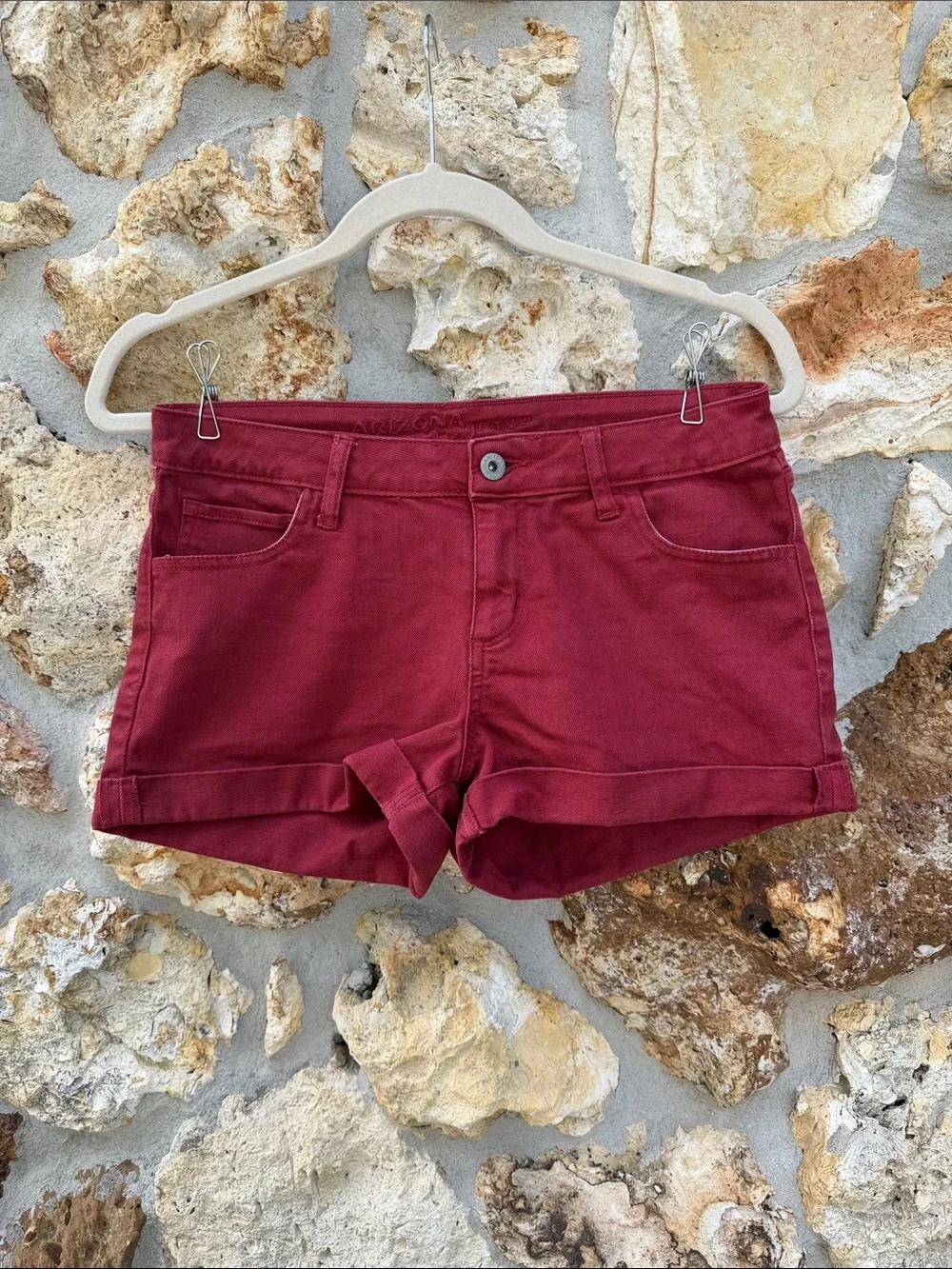 Arizona jeans shorts cuffed denim